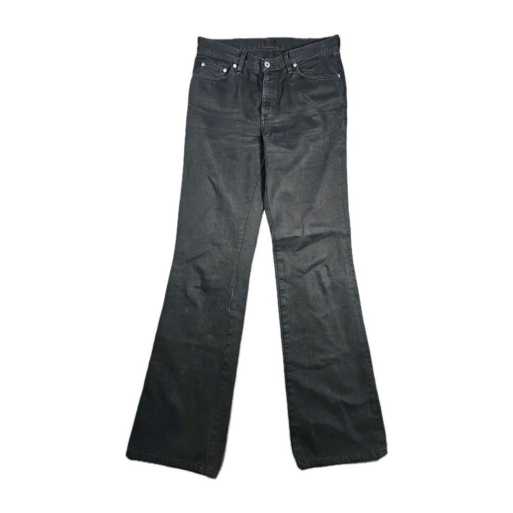 Mavi Women's Jeans 29x34 (30x36) Black Molly Flare Low-Rise Tall Long Denim 136‎